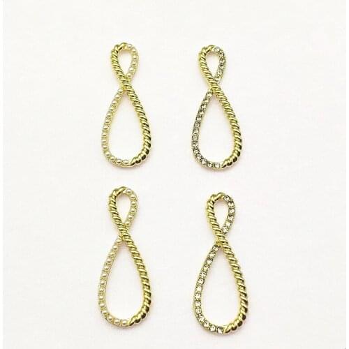 New arrival! 32x12mm 100pcs Rhinestone/imitation pearl Charm for Necklace Earring Making DIY Parts,Jewelry Findings & Components