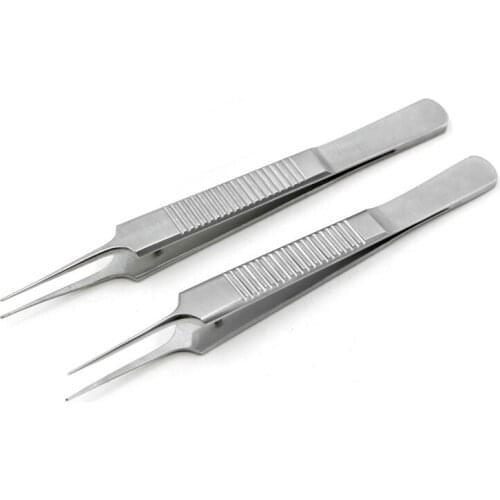 Stainless steel ophthalmic microscopy instrument for double eyelid surgery tool with tooth hook fat tweezers