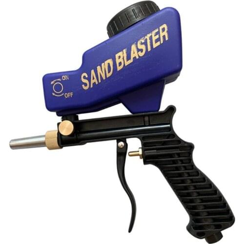 Anti-rust Protection Air Spot Sand Blaster Gravity Feed Sandblasting Handheld