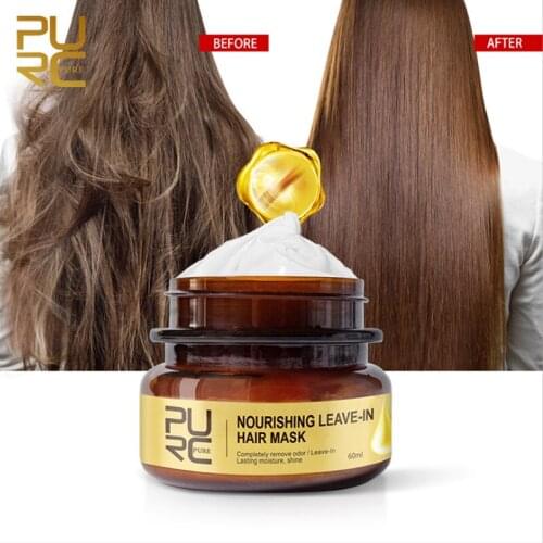 PURC Nourishing Leave-In Hair Mask Completely remove odor Lasting moisture shine Hair Treatment 11.11