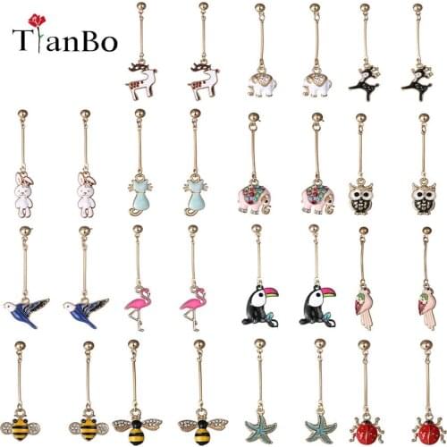 Fashion drop charm Dangle Earing Long Earrings For Women Lovely Animal Jewellery Earings Fashion Jewelry 2020 Drop shipping
