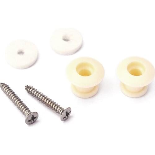 1 Set Guitar Strap Lock For Electric Guitar Bass Parts