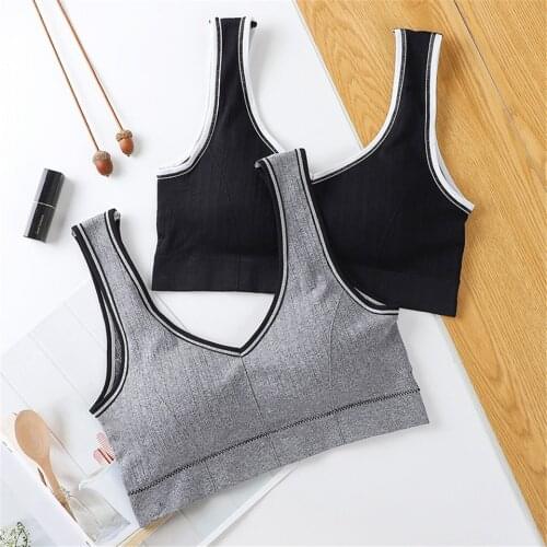 Sports Yoga Running Women Bra Yoga Tops Wear Wire Free Fitness Stretch Bra Sports Top Cotton Gym Top Bra Sports Wear For Women