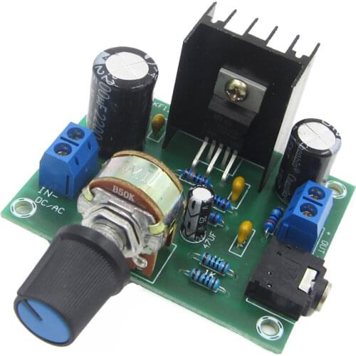 DC 12V TDA2030A TDA2030 Shining Decodificador Channel 15W Audio module mini Amplifier Board Power Amp MP3 module