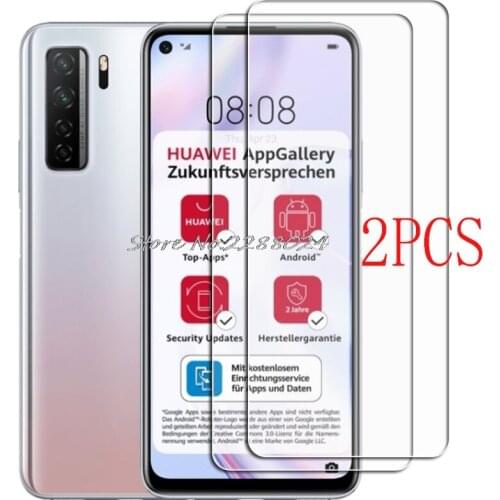 2PCS Huawei P40 lite 5G Tempered Glass Protective FOR Honor 30S 6.5" Screen Protector Glass Film phone Cover