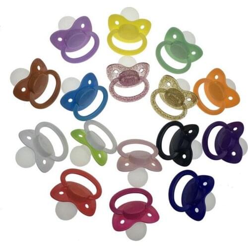 50pcs Classic Custom Big Size Silicone Adult Pacifier high quality pacifier for baby playing with big mouth pacifier