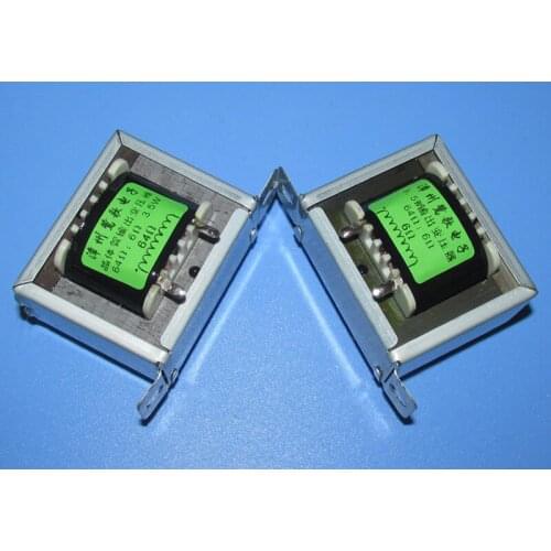 64Ω: 4-8-16Ω transistor power amplifier output transformer 3.5W, frequency response: 30HZ--95KHZ-3DB