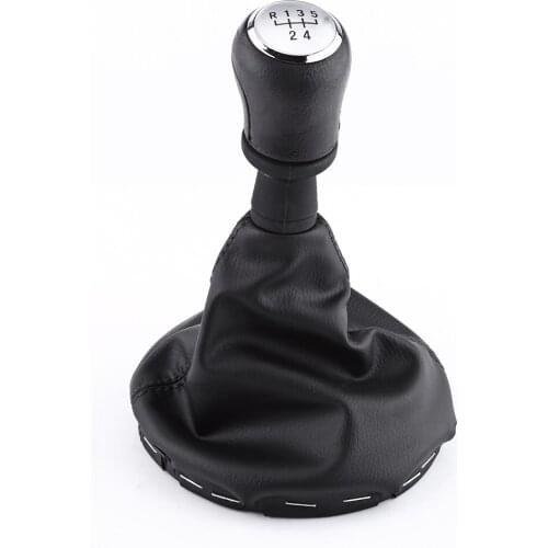5 Speed Car Gear Shift Knob Gearstick Gaiter Boot Kit For Transporter T5 / T6 (2003-2011) Car Accessories