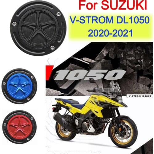 Motorcycle CNC Aluminum Fuel Gas Caps Tank Cap Cover For SUZUKI V-Strom 1050/DL1050 2020-2021