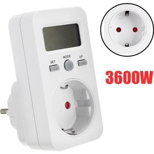 Digital Energy Meter Wattage Electricity Kwh Power Meter Measuring Outlet Power Analyzer Energy Meters
