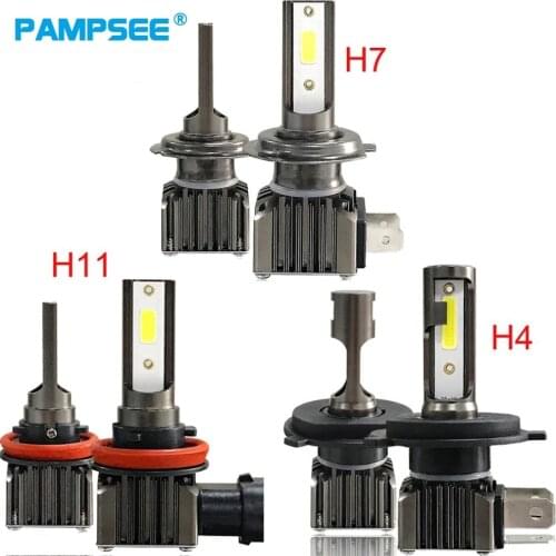 10 pairs Shipping by DHL Car headlight H11 LED Bulbs H7 LED H8 H4 Headlamps Kit 9005 HB3 9006 HB4 6000k Fog light H1 LED Lamp M2