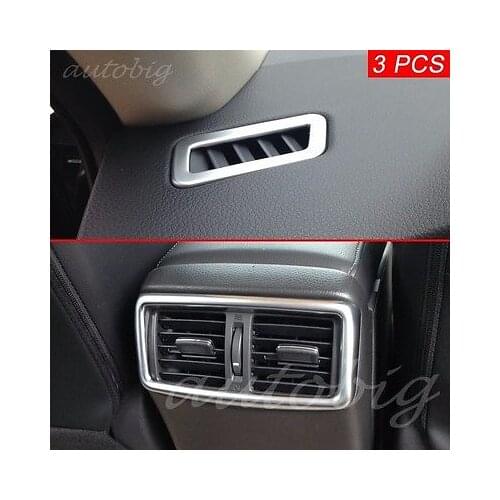 Dashboard Air Vent Cover For Nissan Rogue Sport XTrail T32 Chrome Interior Trims