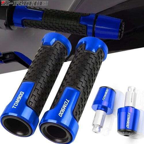 Motorcycle knobs Anti-Skid Handle Ends Grips Bar Hand Handlebar For YAMAHA TDM900 TDM 900 2004-2019 2018 2017 2016 2015 2014