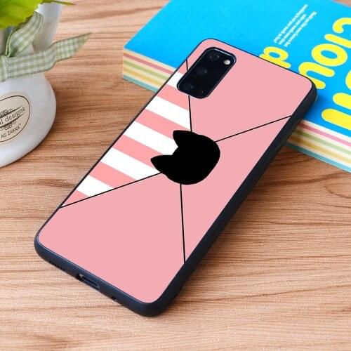 For Samsung Galaxy Bee and Puppycat Temp Work Assignment Soft TPU border Samsung Galaxy Case