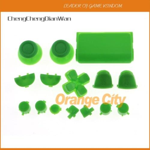 Colorful Full set buttons d-pad 1 L1 R2 L2 Trigger Buttons Mod cap buttons Kit for ps4 old version wireless controller