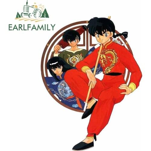 EARLFAMILY 13cm x 10cm for Inuyasha Kikyo Decal Windshield Surfboard Car Stickers Air conditioner Cartoon Waterproof Decoration