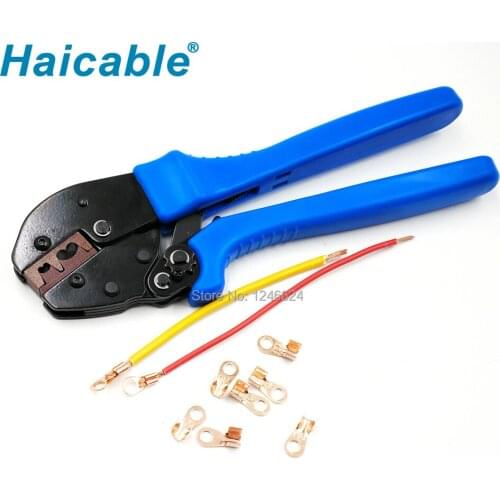 Open nose Terminals AP-1060A Crimper tool Crimping Capacity 10A-60A