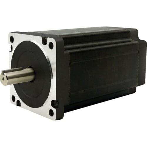 Nema34 stepper motor 86HS156A46013/86HS156A46014 12N.m(1715oz-in) 6.0A shaft diameter 12.7/14mm motor length 156mm CNC PALSMA