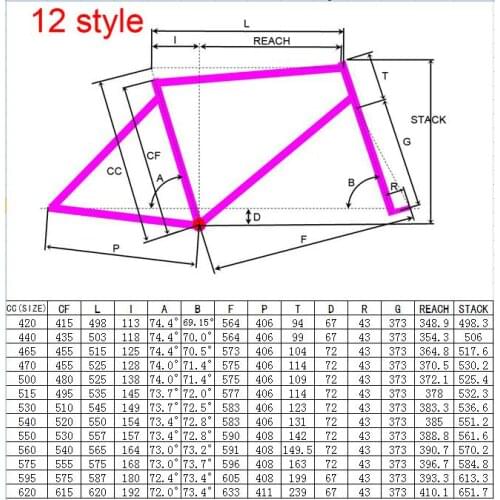 Brand New 700C 12 style Road bike 1K full carbon fibre frame carbon bicycle frame handlebar fork seatpost headsets Free shipping