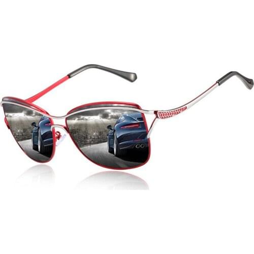 Luxury Oversized Polarized Sunglasses Women Elegant Brand Designer Sun Glasses Driving Ladies Eyewear For Outdoor No Box