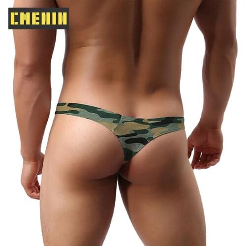 CMENIN Sexy Gay Underwear Men Thong men jockstrap mens thongs and g strings sissy panties string men lingerie Cotton AD309