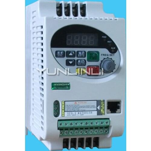 VFD-V Fine Drive Inverter 220V 0.75KW 1.5KW 3.0KW Strong Anti-interference Vector Frequency Converter