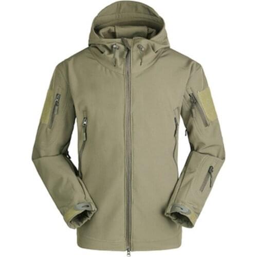 Toppick Waterproof Jacket SoftShell Jacket Men &Women Hunting Windbreaker Ski Coat Hiking Rain Camping Fishing Tactical Clothing