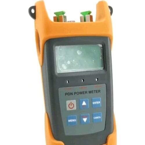 Waterproof PON Optical Power Meter FTTH Test Equipment