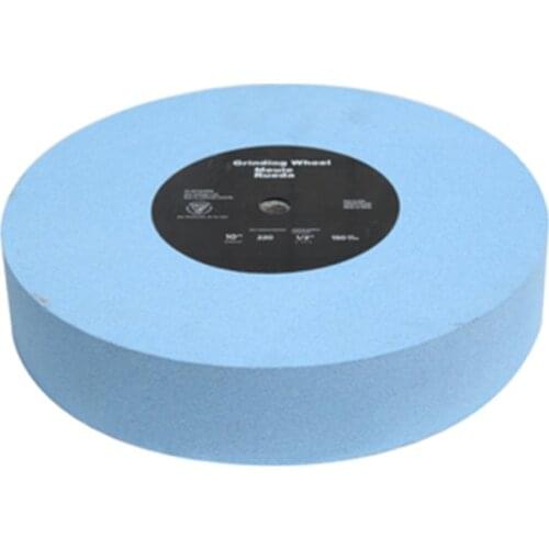 10 inch grinding machine white corundum grinding wheel 220 grit