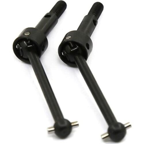 2pcs Metal Universal Driven Dogbone Drive Shaft Parts For RC Model TAMIYA TT-01/TT-02/TA04 CVD OP 53792 39mm Remote Control Cars