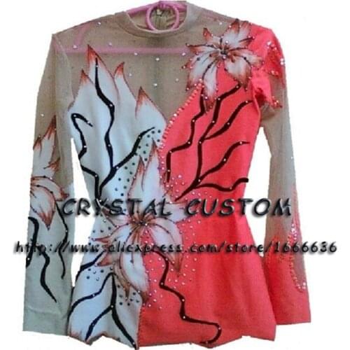 Hot Sales Girls Figure Skating Dresses Beautiful New Brand Ice Figure Skating Dress For Competition DR2779