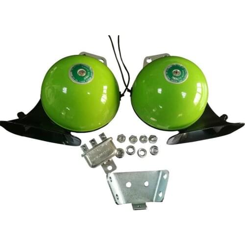 Desheng truck horn 12V, 24V, big snail horn with relay, off road vehicle snail horn Sound level 120db