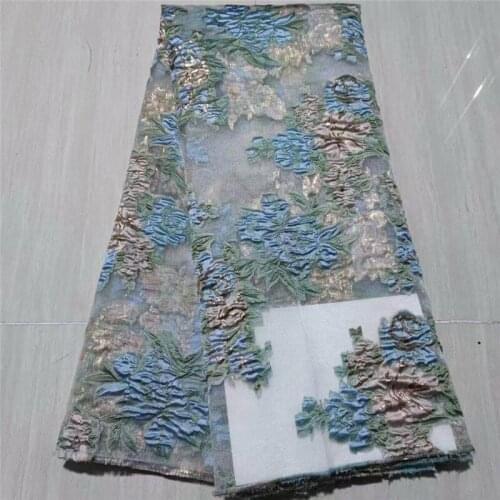 Soft Material 15JRB-1201401 Nigerian Lace Fabric Top Sale Fashion Embroidery Tulle French for Wedding or Party Show Dress