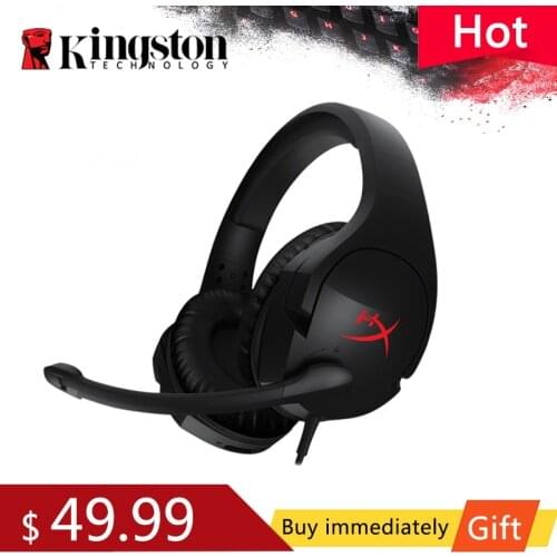 Kingston HyperX Cloud Stinger E-sports headphones Gaming Headset with Microphone Mic For PC PS4 Xbox Mobile