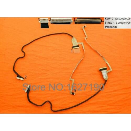 NEW Laptop LCD Cable For HP COMPAQ CQ35 Series (Pulled) P/N DC020000L00 Replacement Repair Notebook LCD LVDS CABLE