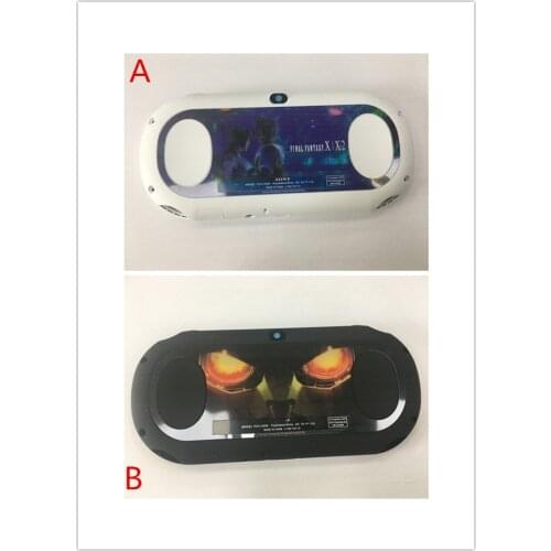 Replacement Back Cover With Logo For PS Vita Slim For psvita 2000 Console ack Shell Case Cover