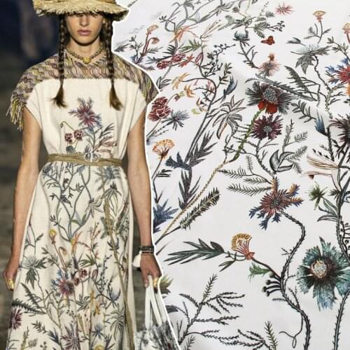 White 100% Cotton Voile Lace Fabric for Dress,Apparel Lace,Eyelet Embroidery Swiss Diy Patchwork Fabric Cloth