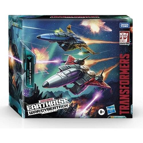 Hasbro Transformers Toys Dirge Ramjet Generations War for Cybertron Earthrise Transformers Masterpiece Model Boyfriend Gift 18CM