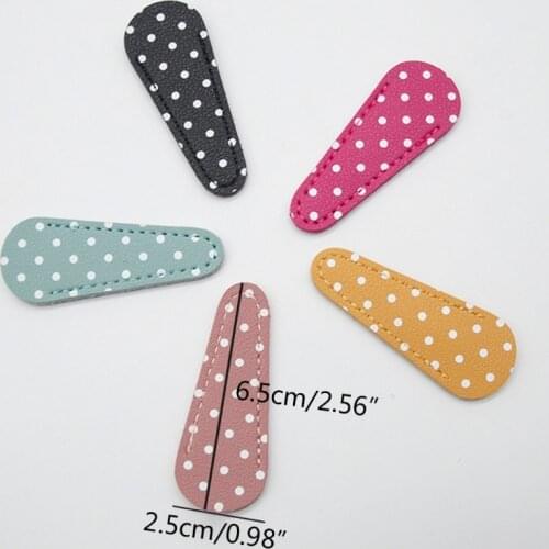 Embroidery Scissors Sheath Cover PU Leather Barber Hairdressing Shears Holster