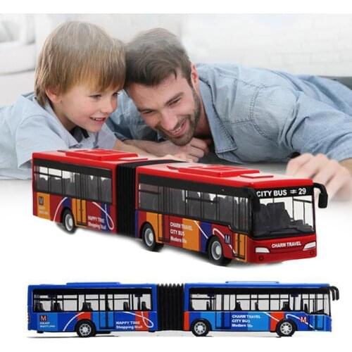1 Set Multicolor Indoor Collection Alloy Bus Toy Bus Interest Alloy Car Pocket Cultivate Model Desk Interesting Toy Decorat T1B7