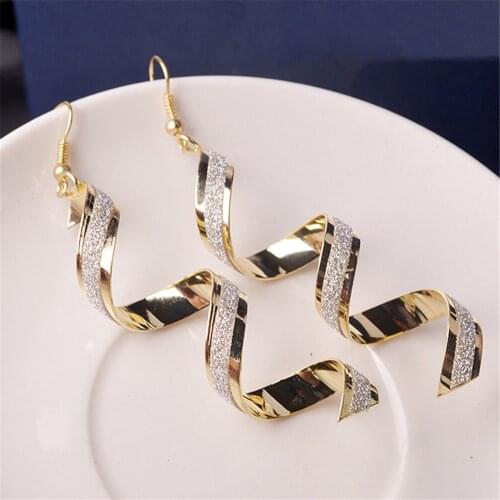 1 Pair Retro Surround Frosted Earrings Lady Girl Dangle Hook Jewelry For Fashion Jewelry Accessories