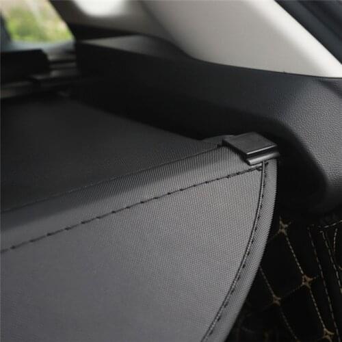For Mercedes-Benz GLC 2016 2017 2018 Rear Cargo Cover Trunk Shield Security Cover Parcel Shelf Black Car Styling
