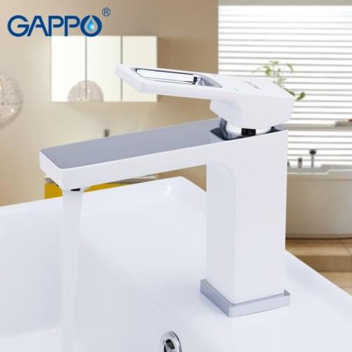 GAPPO Basin Faucet Mixer Cuisine Tap Waterfall Bathroom Faucet Sink Mixer Washbasin Faucet Chrome Torneira Banheiro