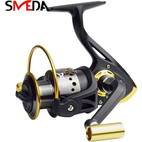 Carretilha Fishing Reels 13BB 5.2:1 Metal Spinning Fly Wheel For Fresh/Salt Water Sea Fishing Spinning Reel Carp Fishing LA2070