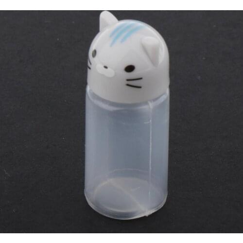 1Pc 1:6 Dollhouse Miniature Water Cup Kettle for Doll House Accessory Plastic Mini Cartoon Water Bottle
