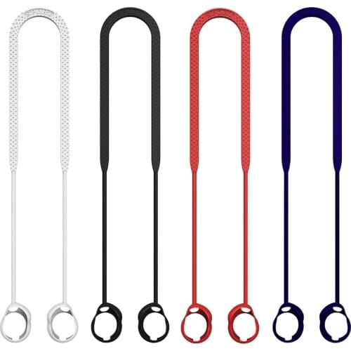 Soft Silicone Anti Lost Strap Earphone Rope Holder Cable for Sony WF-1000xm4 Wireless Headphone Lanyard Neck Strap Cord String