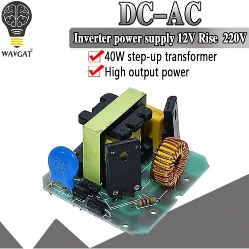 12V to 220V 35W Step UP Power Module DC-AC Boost Inverter Module Dual Channel Inverse Converter Booster Module Power Regulator