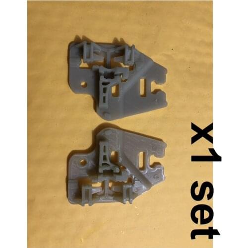 X1 SET FOR BMW E46 3 SERIES WINDOW REGULATOR REPAIR CLIPS with PLASTIC SLIDER FRONT LEFT or RIGHT 1998-2013