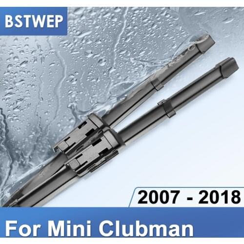 BSTWEP Wiper Blades for Mini Clubman Fit Bayonet Arms / Hook Arms / Push Button Arms Model Year From 2007 to 2018