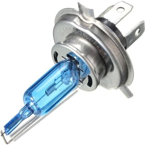 Super White Xenon Lamp Moto Halogen Bulb Hi/Lo Beam 6000K P43t Scooter Moto Headlight Light Sourse Motor Styling DC12V